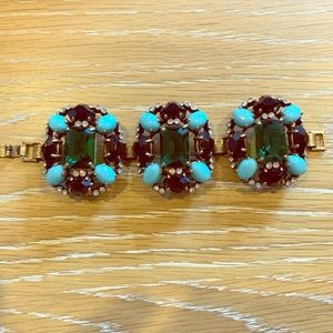 J.Crew Emerald Clasp Bracelet